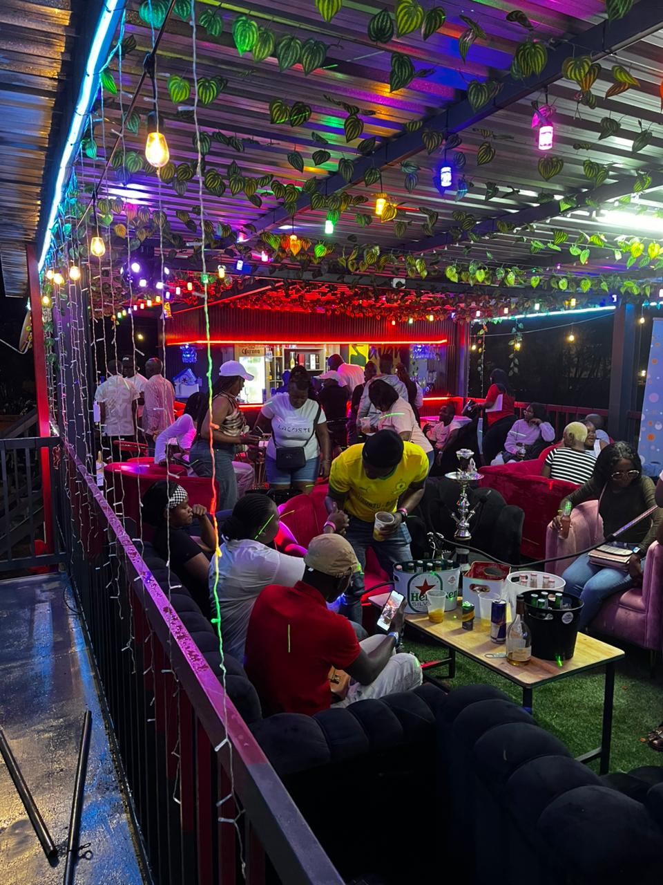 Magopane Liquor Restaurant interior powered by PN Audio